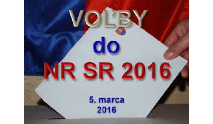 03.12.2015 Voľby do NRSR 2016