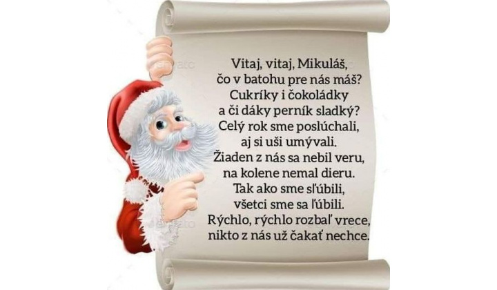 03.12.2024 Príchod svätého Mikuláša