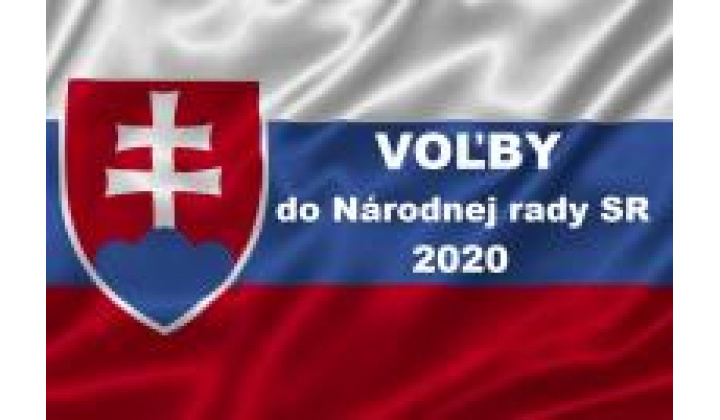 05.11.2019 Voľby do NRSR 2020