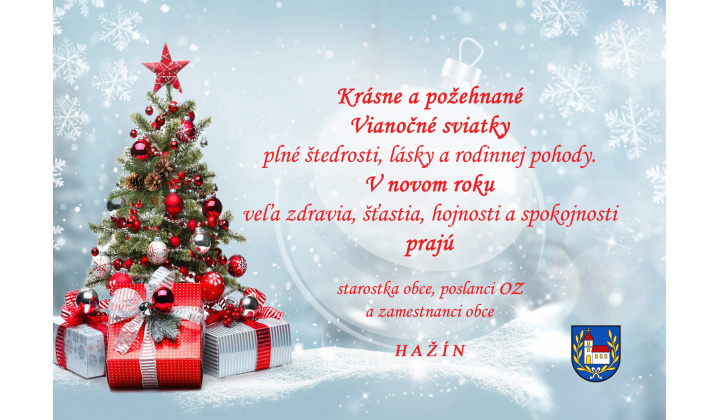 19.12.2024 Vianočný pozdrav