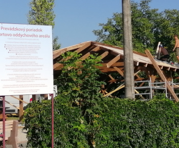 Projekt PPA: Hažín: Výstavba altánku v športovo oddychovej zóne